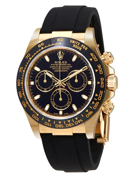 rolex automatic watches black|black band rolex.